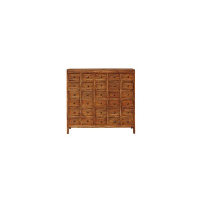 Commode avec 30 tiroirs en acajou MERCERIE CHEHOMA