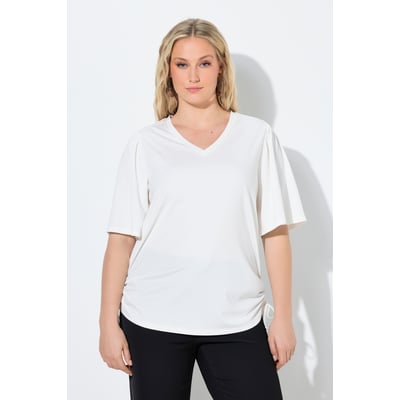 T-shirt décolleté en V et manches courtes ULLA POPKEN