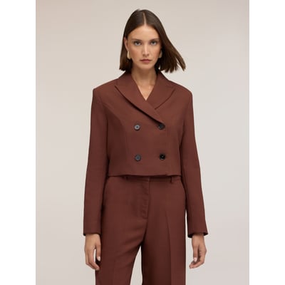 Blazer spencer à revers cranté MOTIVI