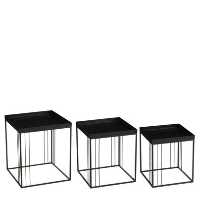 Table d'appoint Beth Noir MICA DECORATIONS