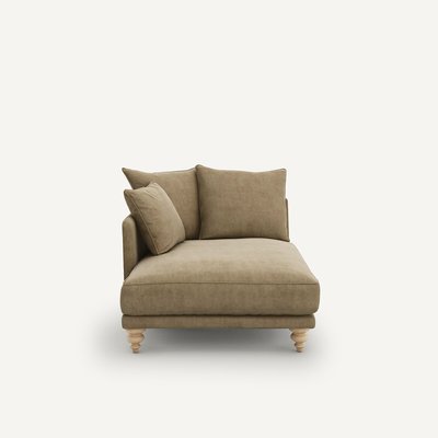 Longchair stonewashed fluweel, Lazare AM.PM