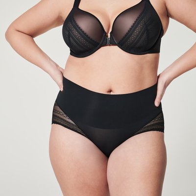Culotte gainante à la taille finition en dentelle SPANX
