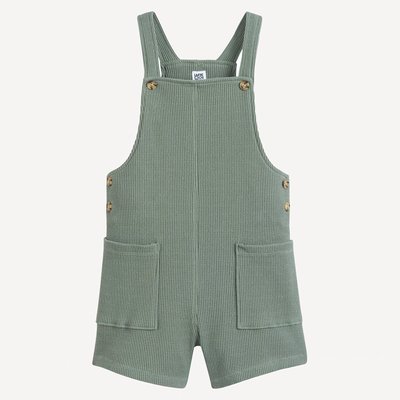 Salopette courte en nid d'abeille LA REDOUTE COLLECTIONS
