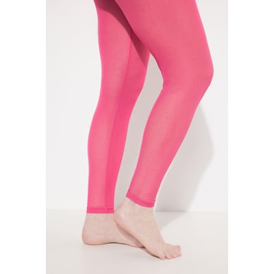 Legging en mesh. Imprimé floqué cœur sur ULLA POPKEN