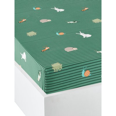 Drap-housse enfant Bio* CLASSE VERTE VERTBAUDET