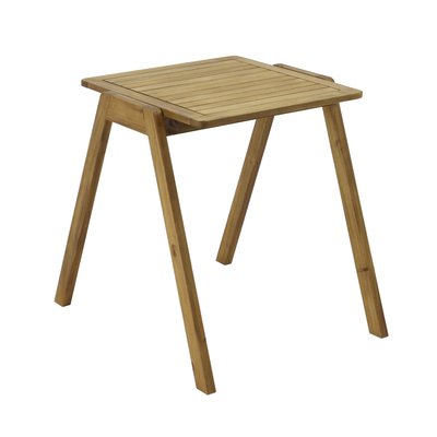 Table de jardin en bois d'eucalyptus FSC®, UZES OVIALA