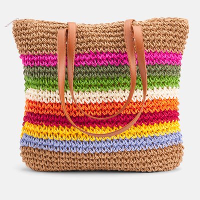 Sac shopper en maille, Kiki PIECES