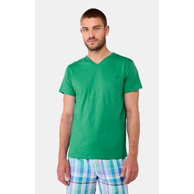 Tee-shirt en coton, manches courtes, uni ARTHUR