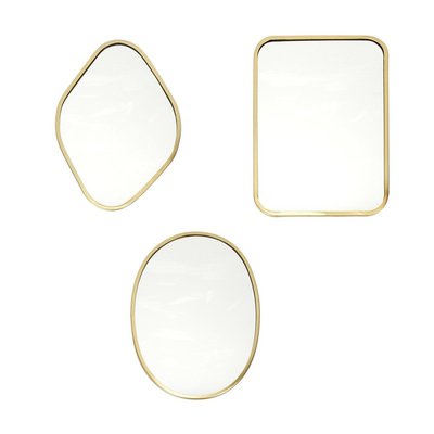 Lot de 3 miroirs contour D Co DECORATIE