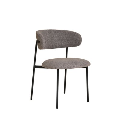 Lot de 2 chaises en tissu bouclette et métal - Mira HOUSE NORDIC
