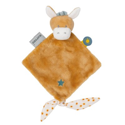 Mini doudou Léo l'âne NATTOU