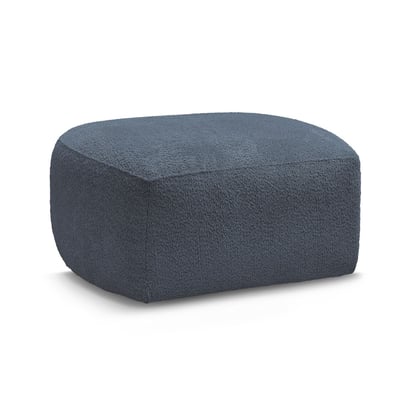 Pouf tissu bouclette, ASHLEY BOBOCHIC