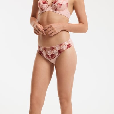 Braga de microfibra y tul bordado, AZALEE ANNE WEYBURN