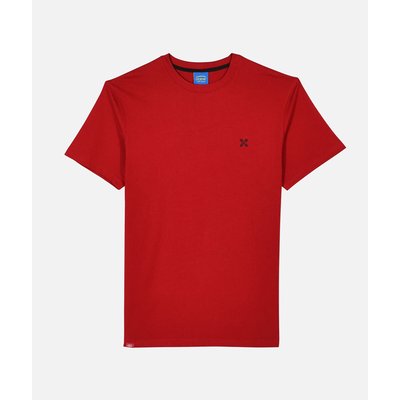 Tee-shirt uni 4flo brodé poitrine TEBAZ OXBOW