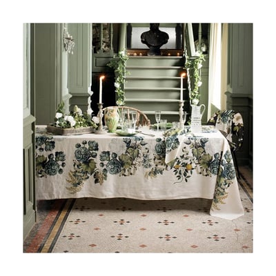 Nappe lin & coton lavé GIARDINO GARNIER THIEBAUT