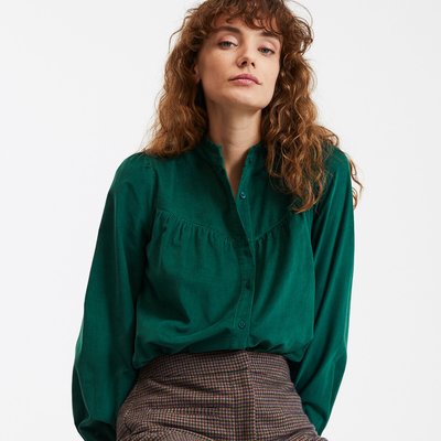 Langärmelige Bluse mit Rüschenkragen LA REDOUTE COLLECTIONS