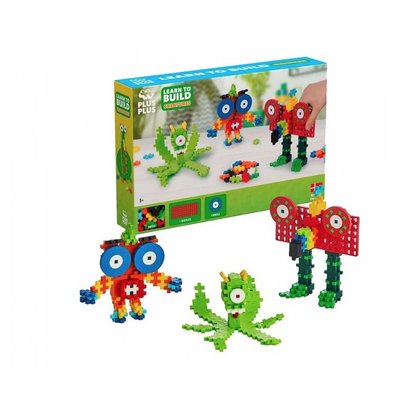Pp3907 Kit Decoue Creatures - 240 Pcs PLUSPLUS