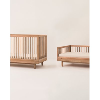 Lit bébé évolutif en chêne massif et kit évolutif junior PURE NOBODINOZ