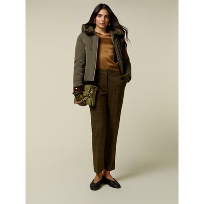 Pantalon à carreaux OLTRE