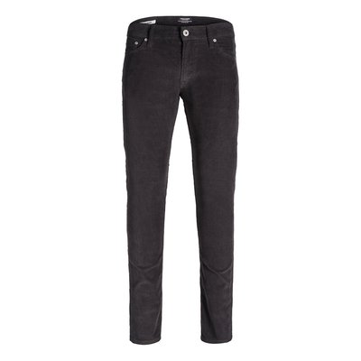 Брюки зауженные из велюра Glenn JACK & JONES