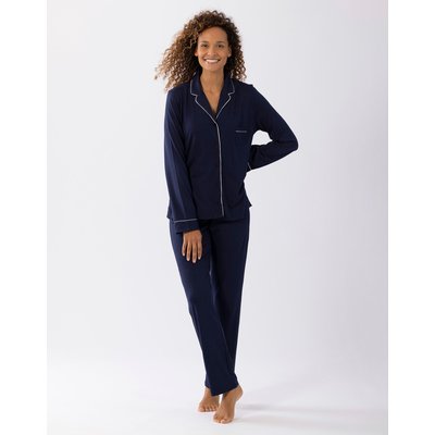 Pyjama boutonné en coton modal LES INTEMPORELLES A06 LE CHAT