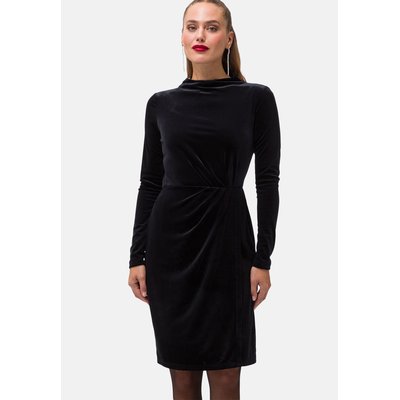Robe en velours avec col haut ZERO