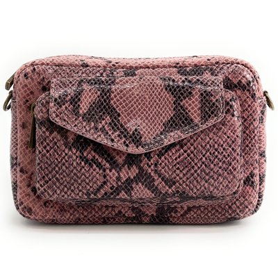 Sac à main trotteur en cuir embossé verni OURASI OH MY BAG