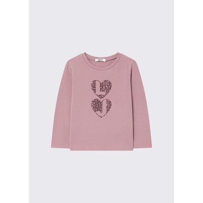 T-shirt a manches longues avec imprimé LIU JO
