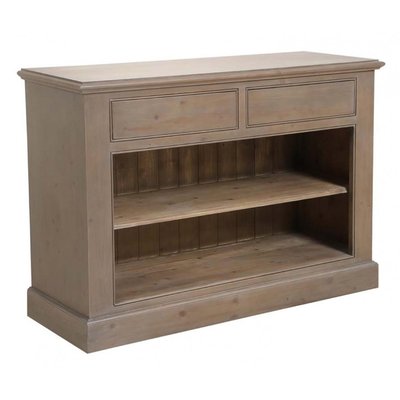 Bas de buffet 2 tiroirs ouvert - NATURAL INTERIOR'S