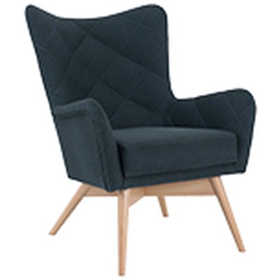 Fauteuil vintage en tissu, Karro RECOLLECTION