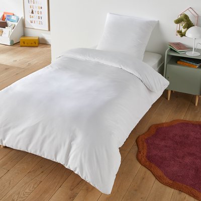 Bedset in katoen, vierkante kussensloop SO'HOME