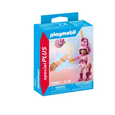 71583 Jeune fille avec deguisement licorne PLAYMOBIL