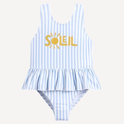 Maillot de bain 1 pièce à rayures 12 mois-5 ans LA REDOUTE COLLECTIONS