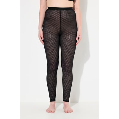 Legging, dentelle motif diamant ULLA POPKEN