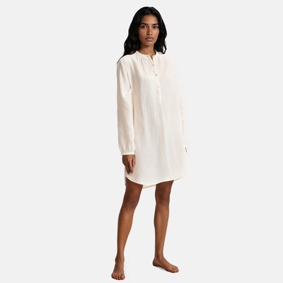 Signatures Margot Nightshirt in Cotton Muslin LA REDOUTE COLLECTIONS