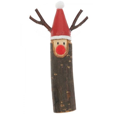 Figurine Renne en bois 7 x 12.5cm RICO DESIGN