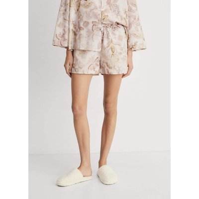 Short de pyjama détails fleuris MANGO