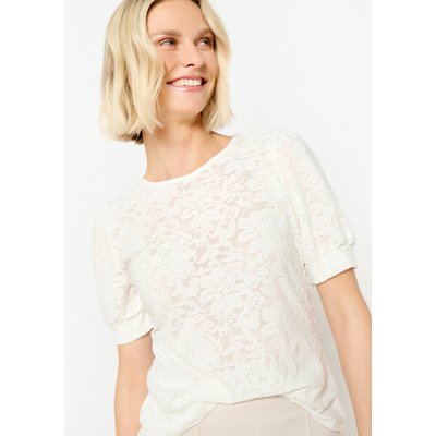 T-shirt dentelle florale LOLALIZA