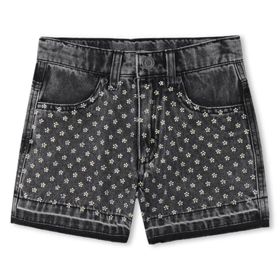 Short en jean avec strass MARC JACOBS