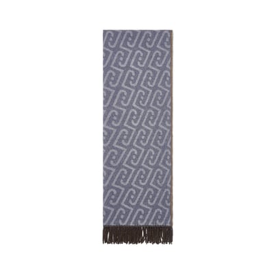 Étole monogramme avec franges LIU JO