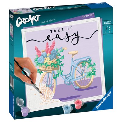 Creart - 20x20 cm - take it easy RAVENSBURGER