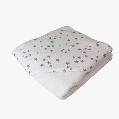 Cape de bain bébé coton éponge ÉTOILE LINANDELLE