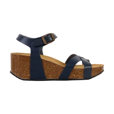 Sandales Compensées Cuir So Final PLAKTON