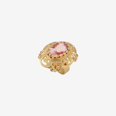Bague ajustable plaquée or DUBARRY CAROLINE NAJMAN