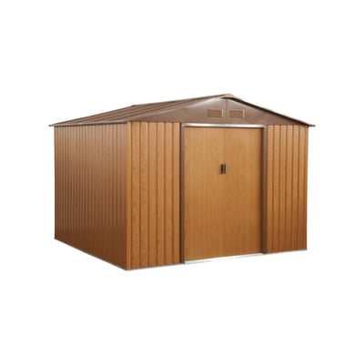 Abri de jardin métal 7,06m² avec kit d'ancrage CALAISIS SWEEEK