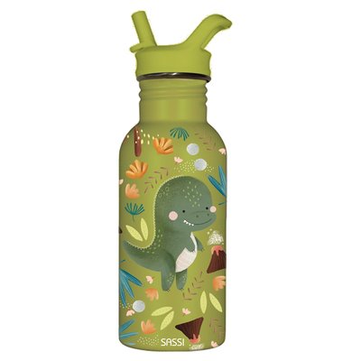 Bouteille en inox Cracky le dinosaure 500 ml SASSI JUNIOR