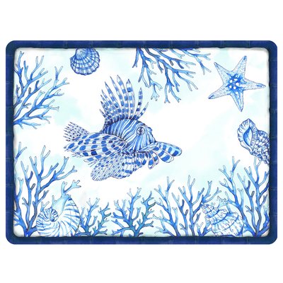 Set de table rectangulaire (40 x 30 cm) lot de 6 - Piana LES JARDINS DE LA COMTESSE