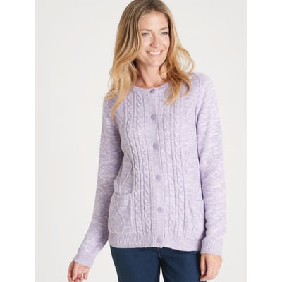 Gilet cardigan chaud col rond DAXON
