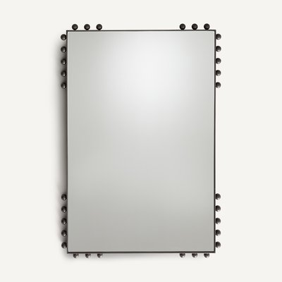 Miroir billes finition nickel laqué, H96 cm, Arama AM.PM