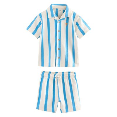 Short et chemise à manches courtes ensemble NEXT